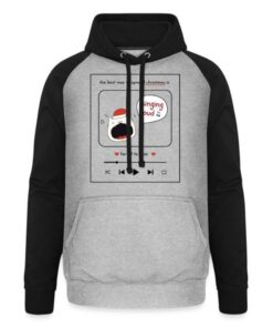 The Best Way To Spread Christmas Is Unisex Baseball Hoodie